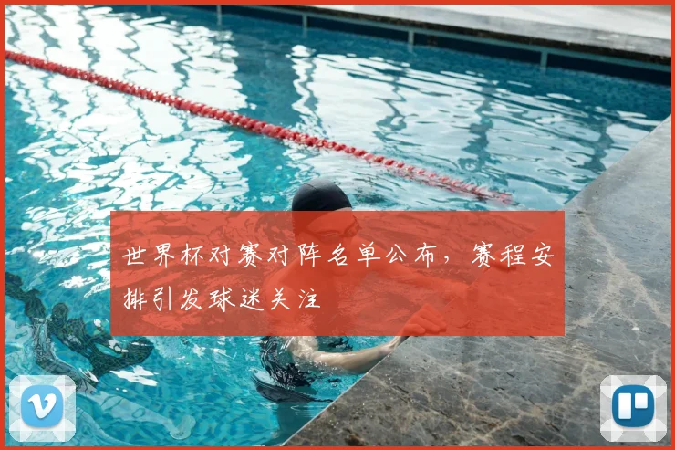 世界杯对赛对阵名单公布，赛程安排引发球迷关注